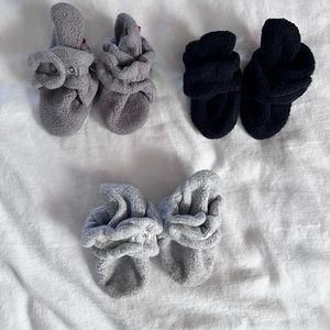 Zutano 3 month booties lot